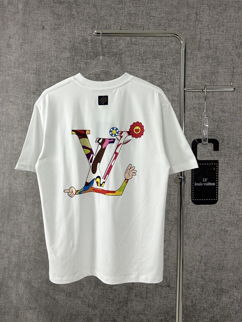Louis Vuitton T-Shirts Breathable 133440