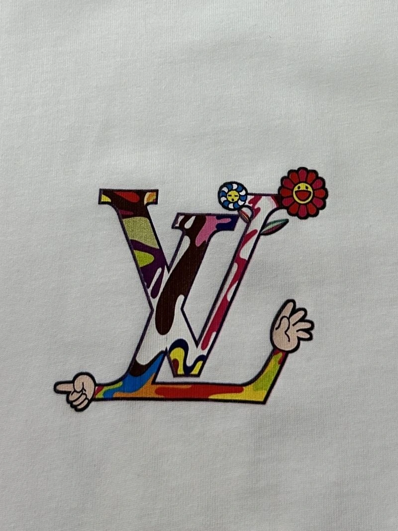Louis Vuitton T-Shirts Breathable 133440