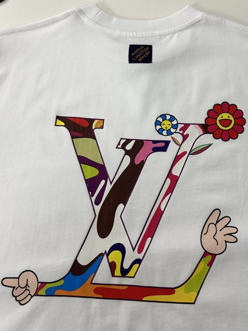Louis Vuitton T-Shirts Breathable 133440