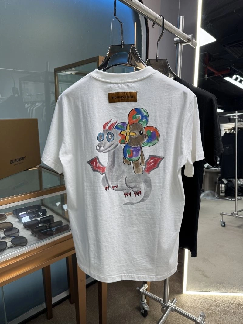 Louis Vuitton T-Shirts Breathable 133350