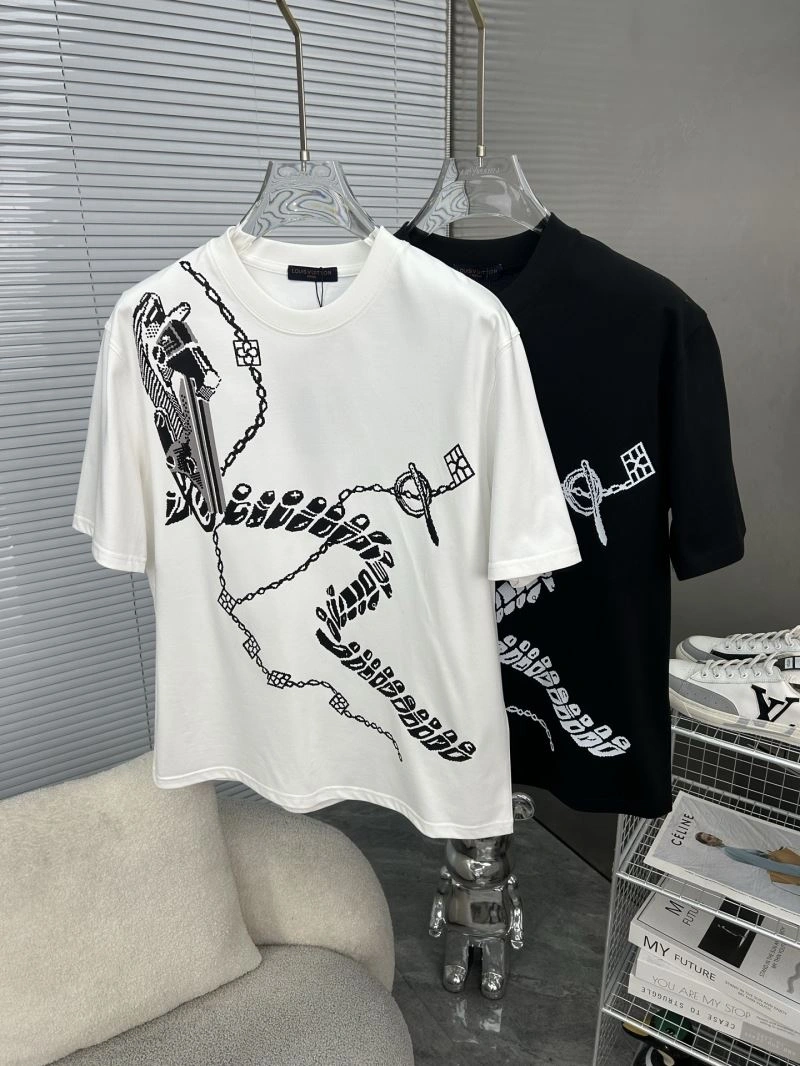 Louis Vuitton T-Shirts Trendsetting 132588