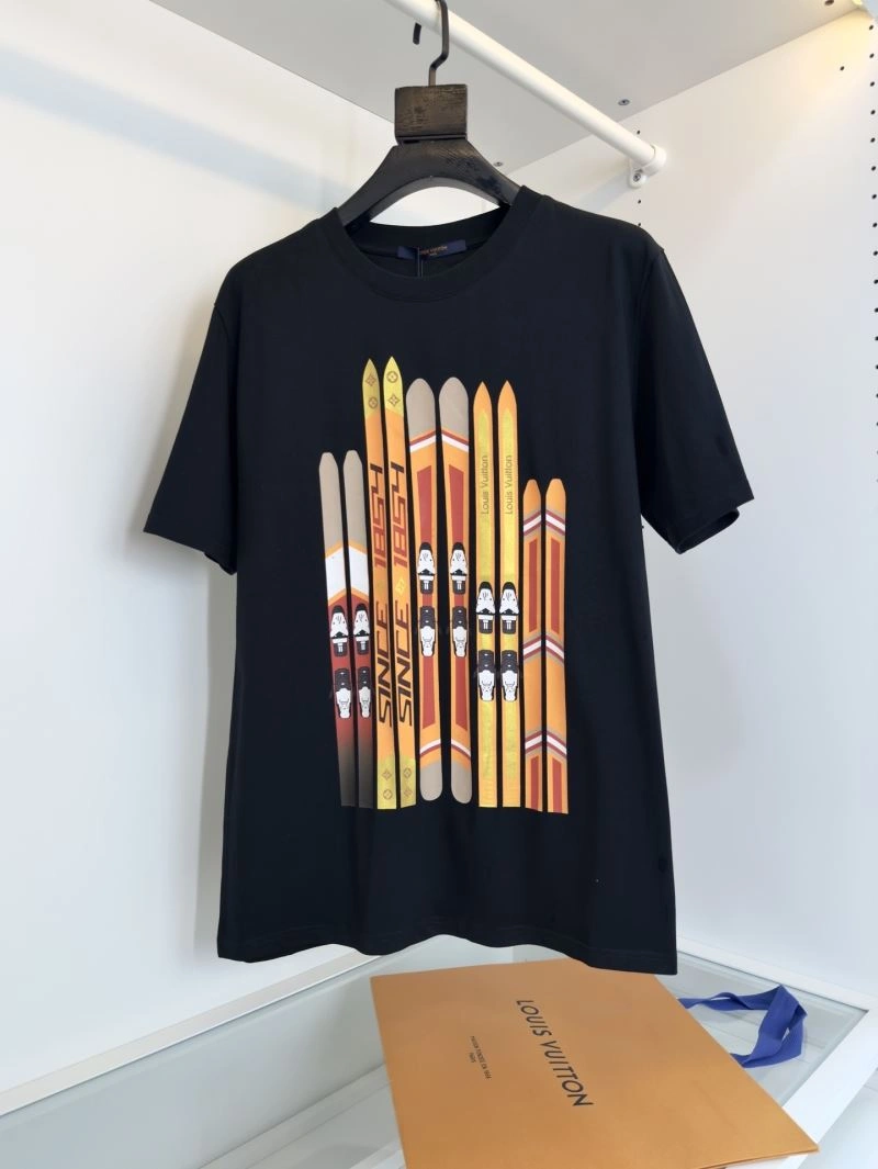 Louis Vuitton T-Shirts Breathable 132443
