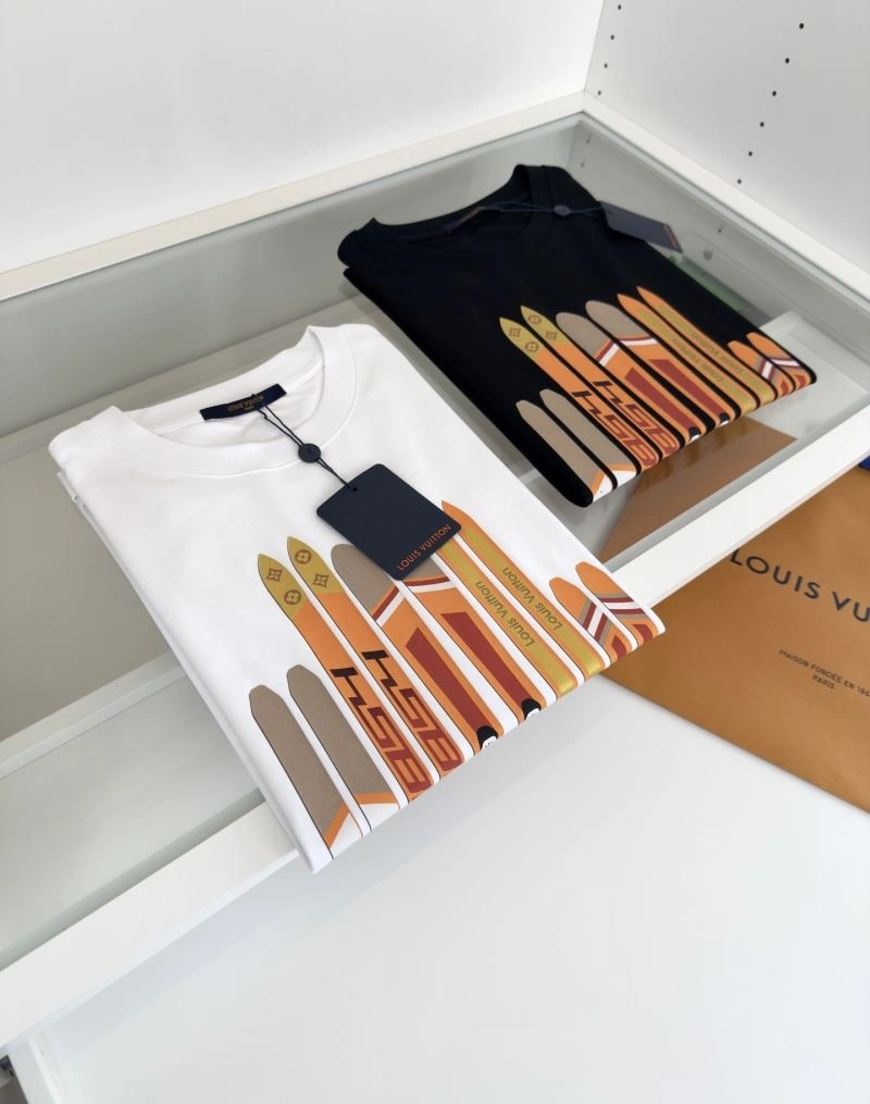 Louis Vuitton T-Shirts Breathable 132443