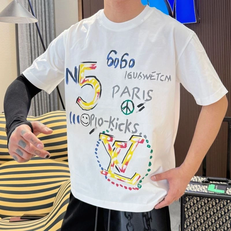 WaterResistant Louis Vuitton T-Shirts 132290