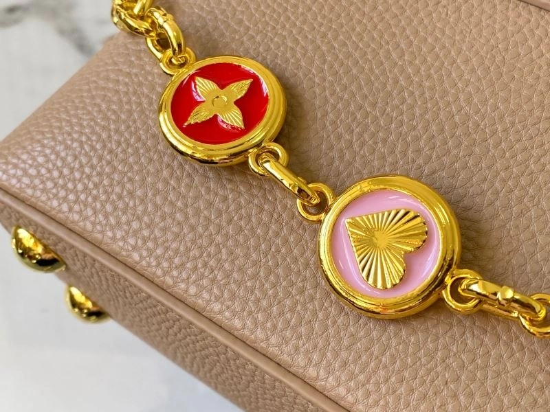Flexible Louis Vuitton Top Handle Bags 80064
