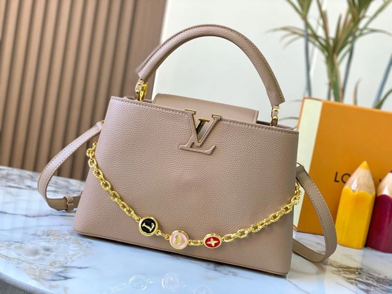 SmoothTexture Louis Vuitton Top Handle Bags 80068