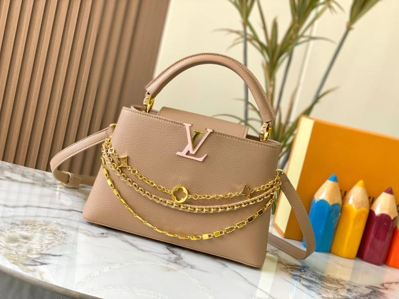 Flexible Louis Vuitton Top Handle Bags 80050