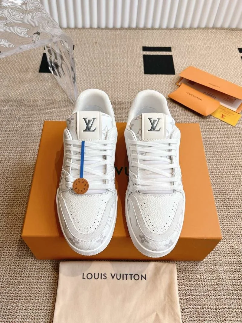 Sporty Louis Vuitton Trainer Sneaker 31484
