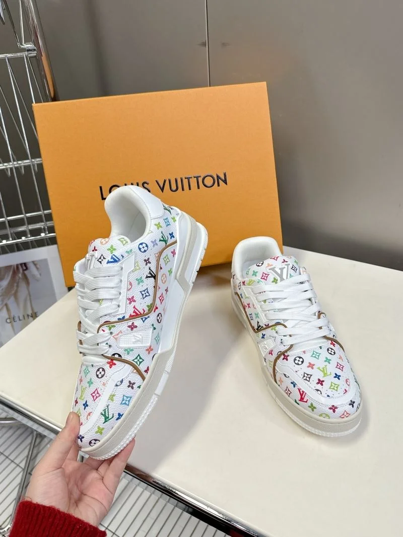 Vibrant Louis Vuitton Trainer Sneaker 31474