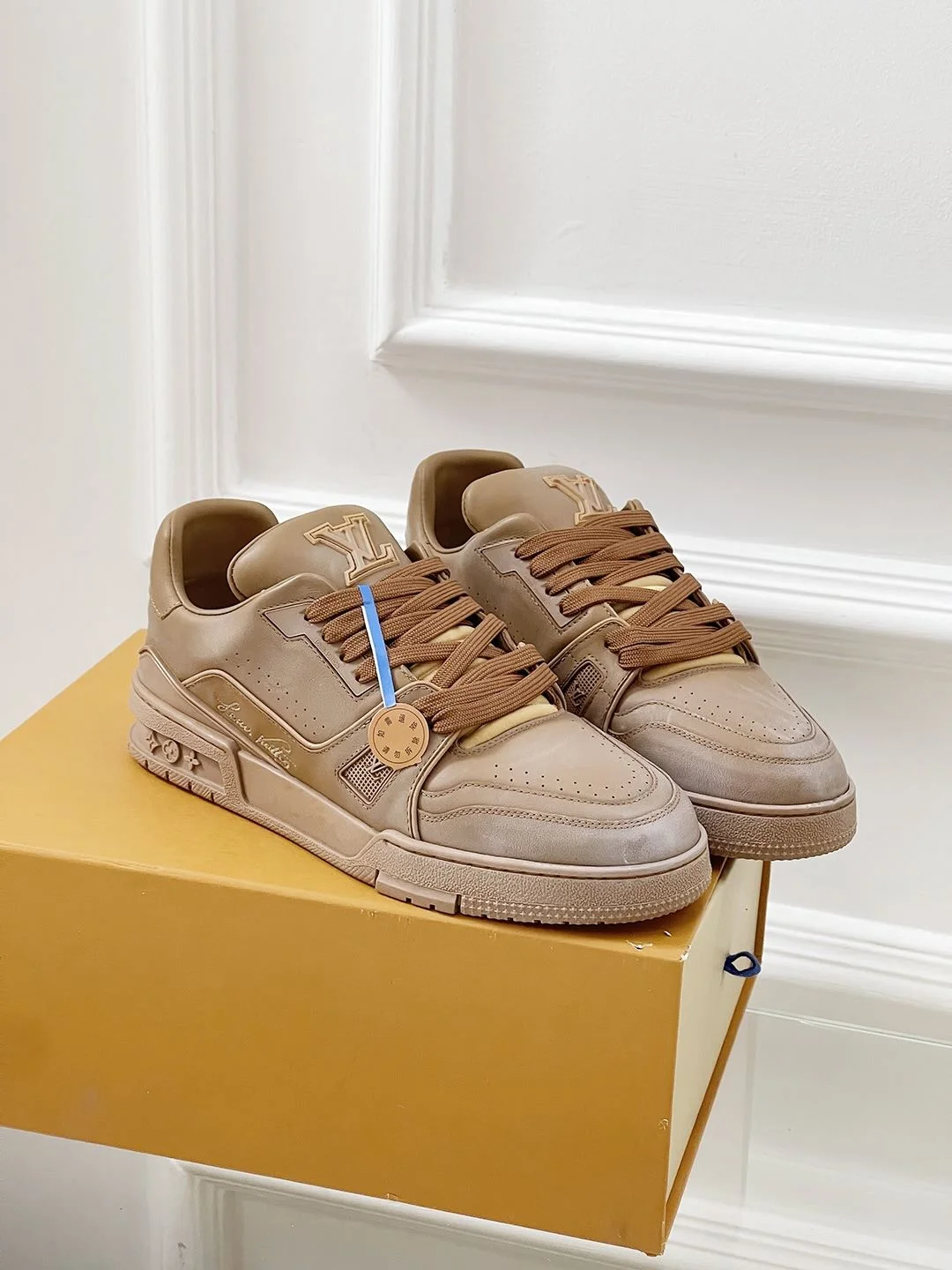 WaterResistant Louis Vuitton Trainer Sneaker 31458