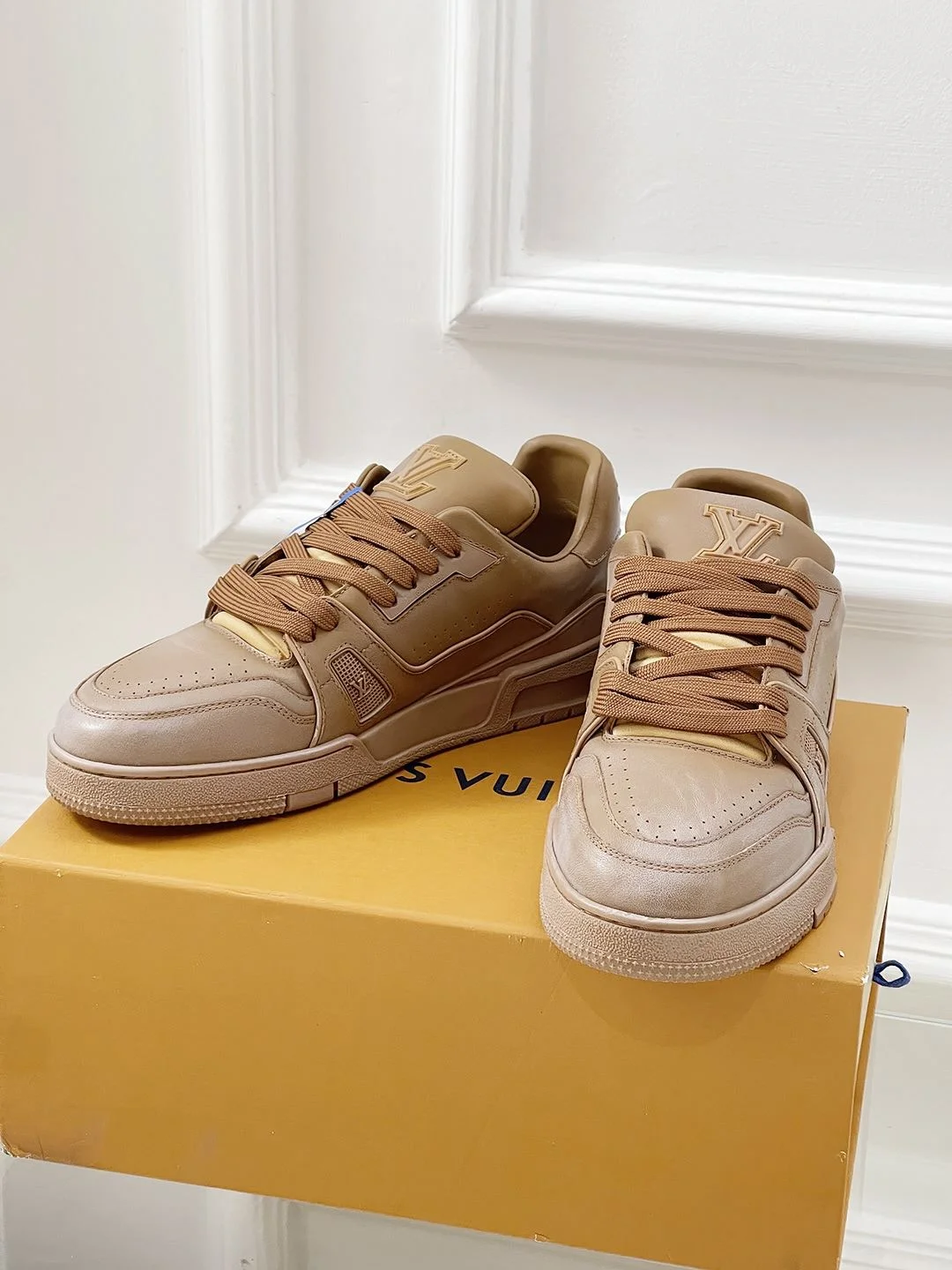 WaterResistant Louis Vuitton Trainer Sneaker 31458
