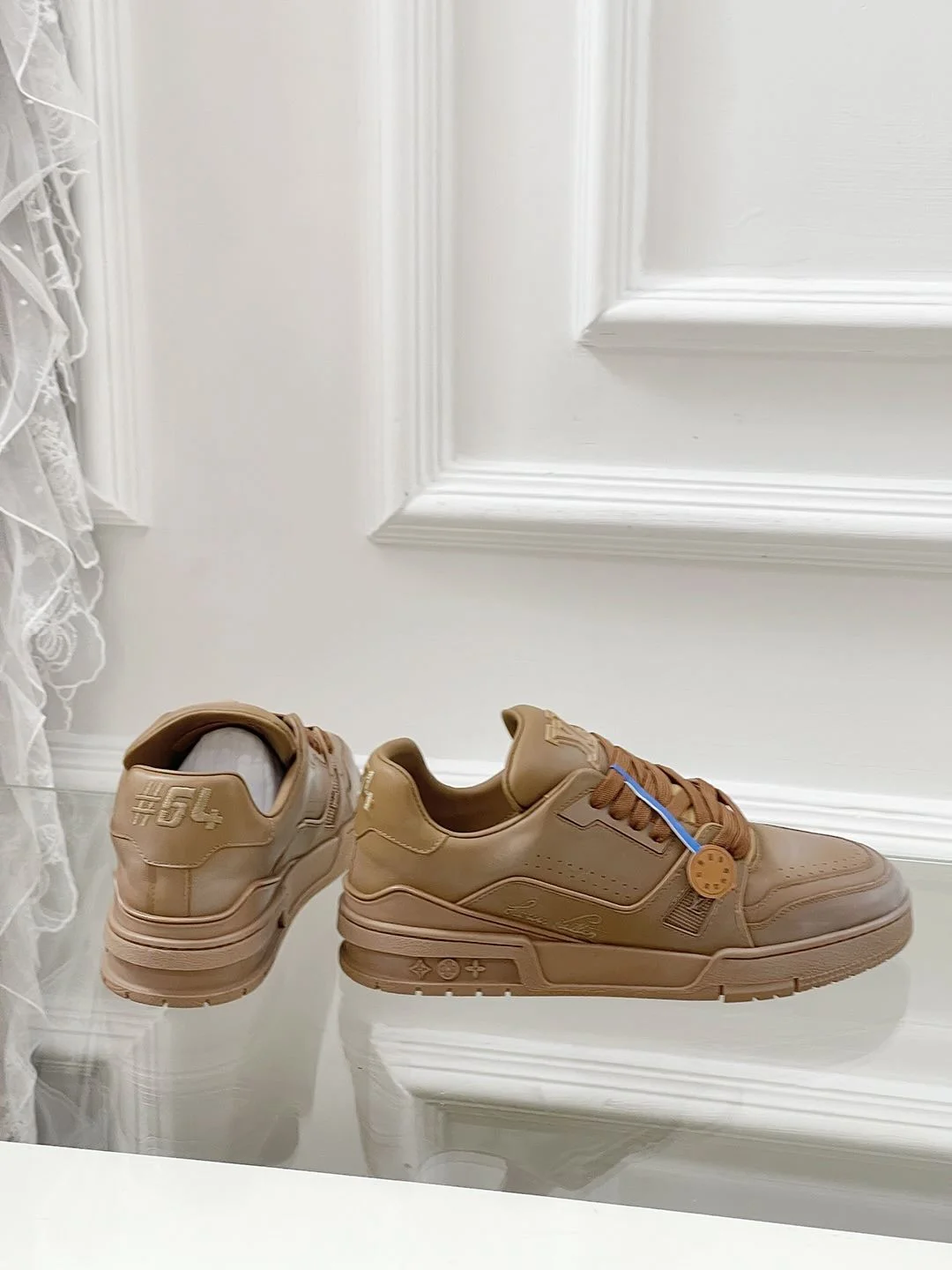 WaterResistant Louis Vuitton Trainer Sneaker 31458