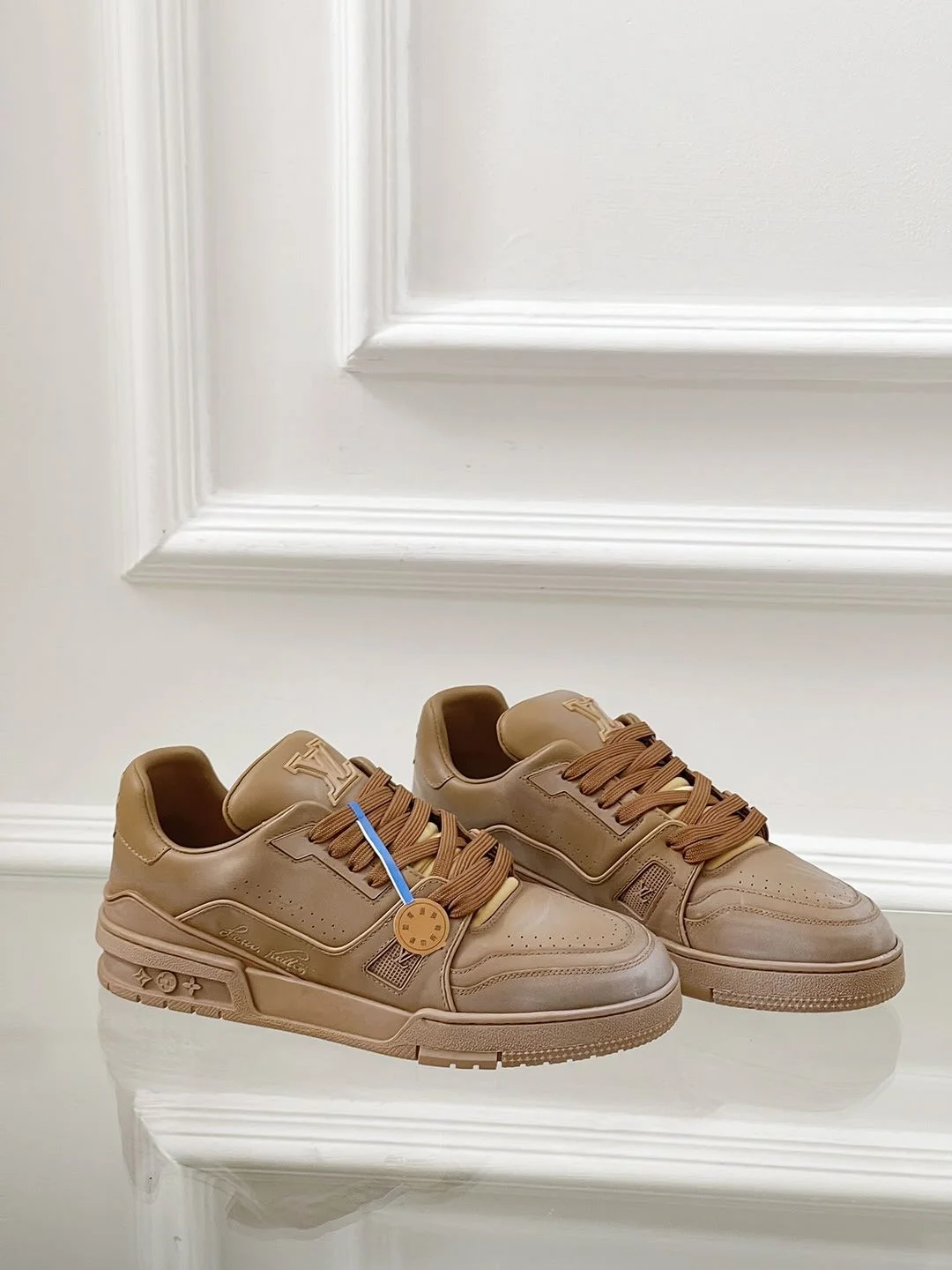 WaterResistant Louis Vuitton Trainer Sneaker 31458