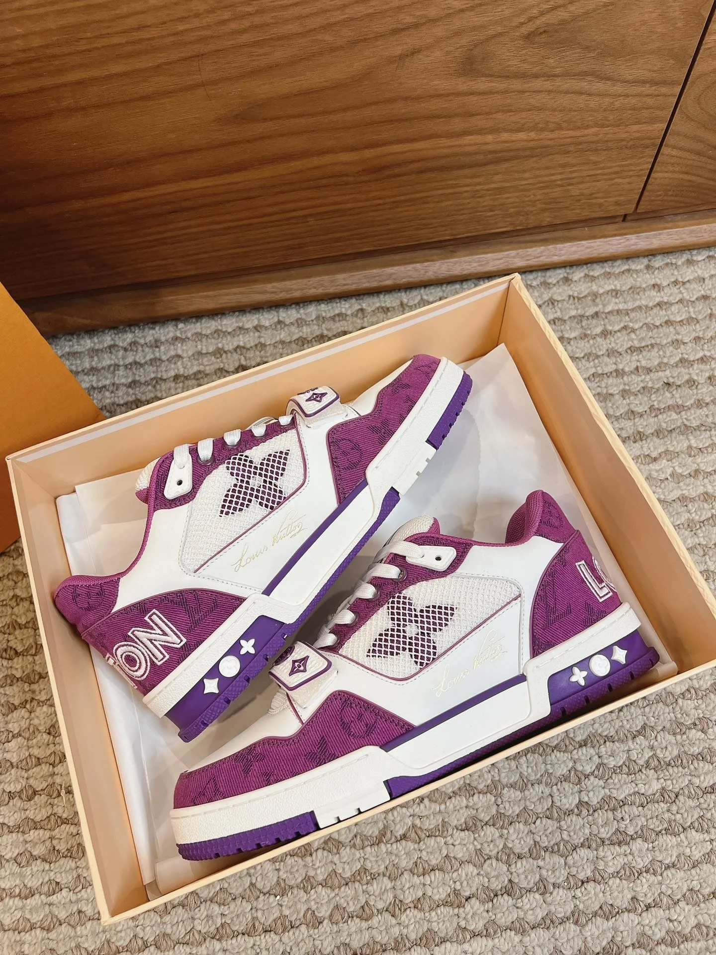 Louis Vuitton Trainer Sneaker WellDesigned 31456