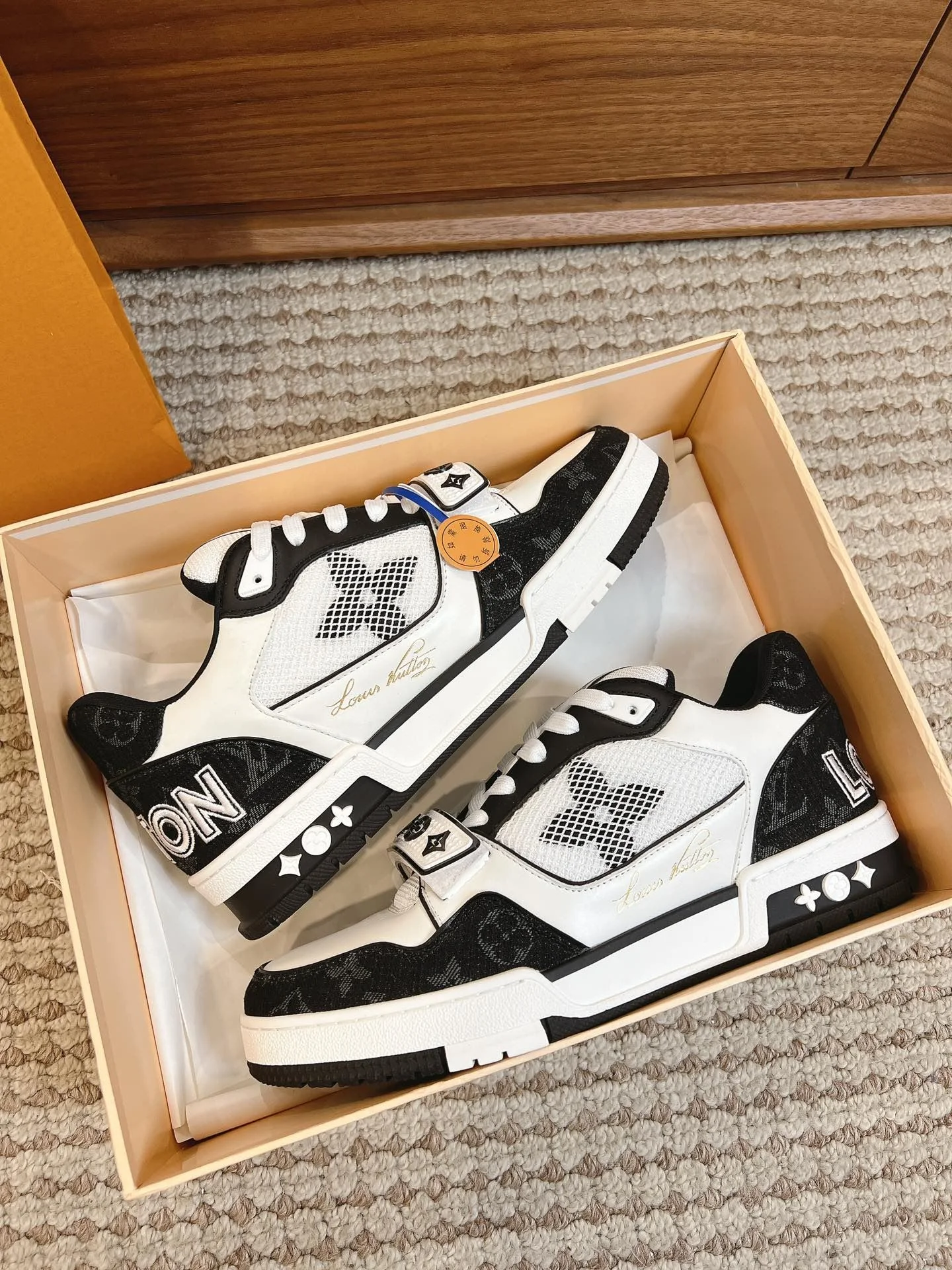ZipUp Louis Vuitton Trainer Sneaker 31442