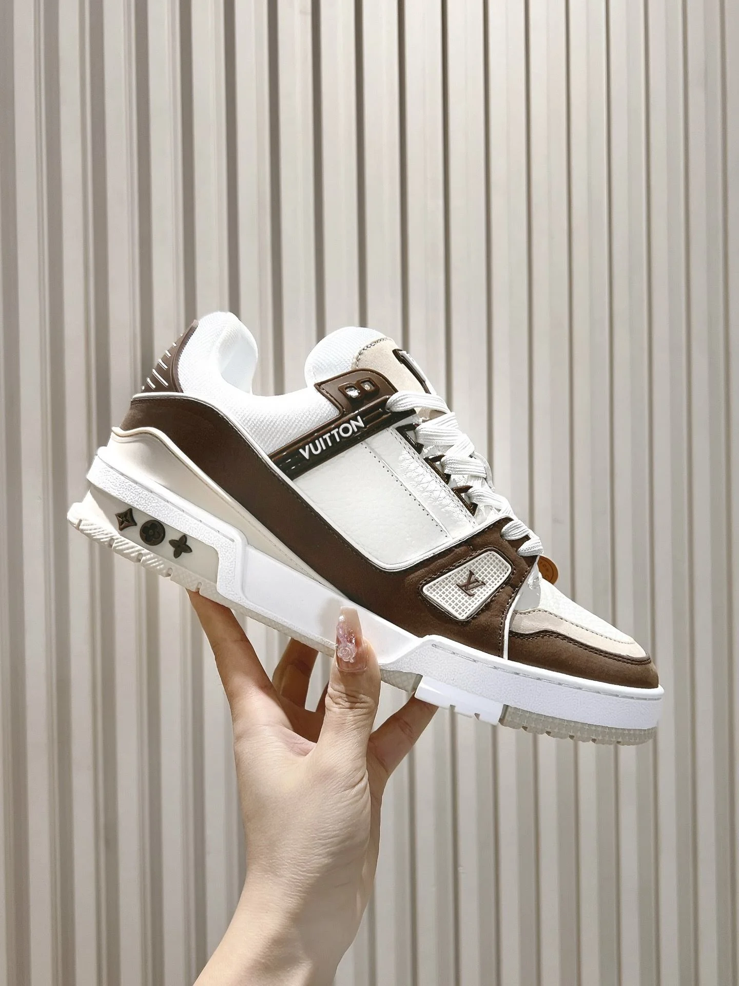 WaterResistant Louis Vuitton Trainer Sneaker 31449