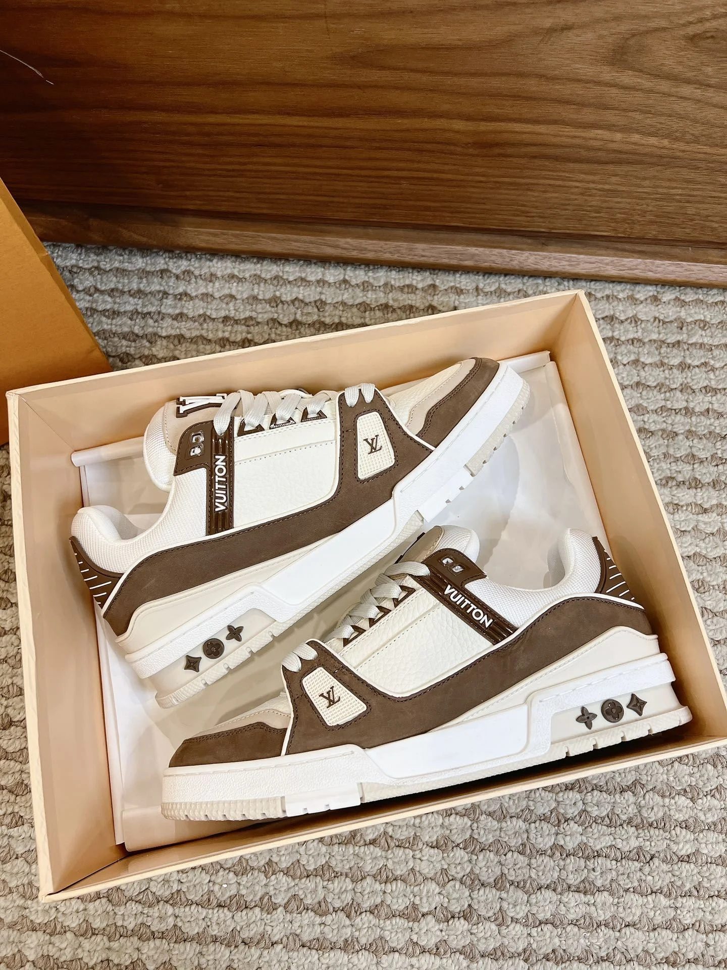 WaterResistant Louis Vuitton Trainer Sneaker 31449