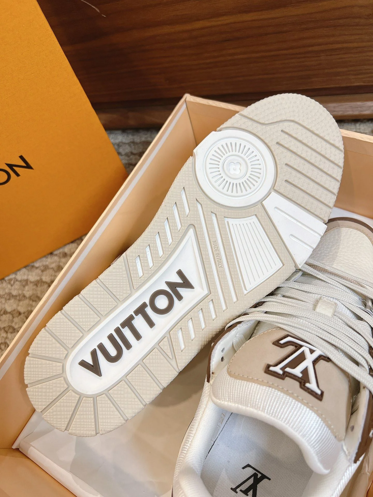 WaterResistant Louis Vuitton Trainer Sneaker 31449