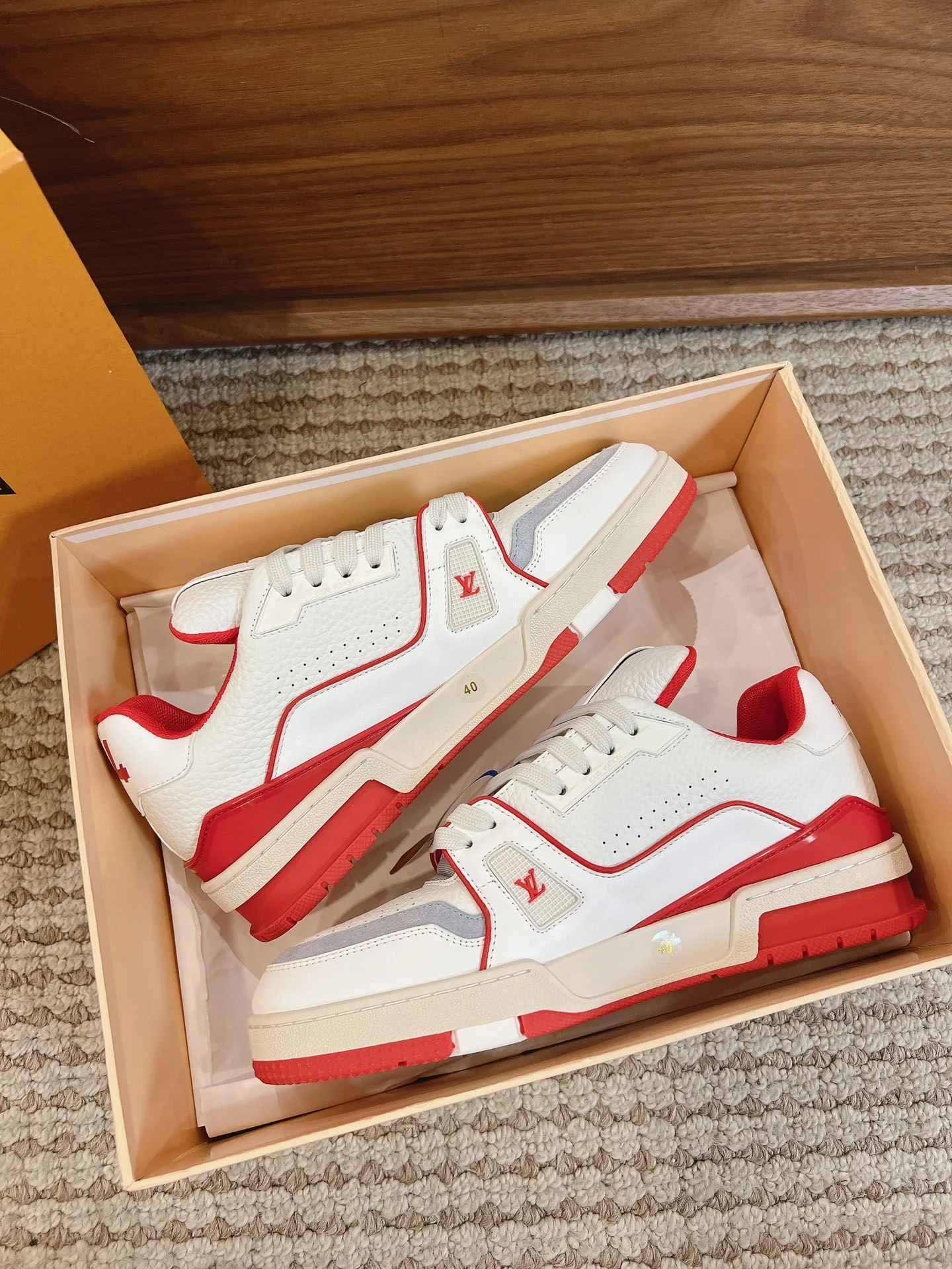 Seasonal Louis Vuitton Trainer Sneaker 31429