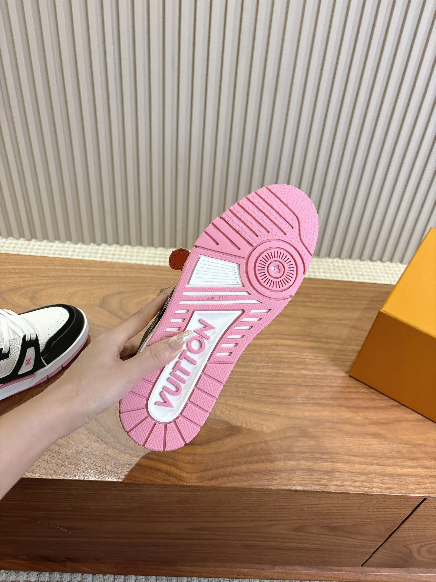 Sporty Louis Vuitton Trainer Sneaker 31426