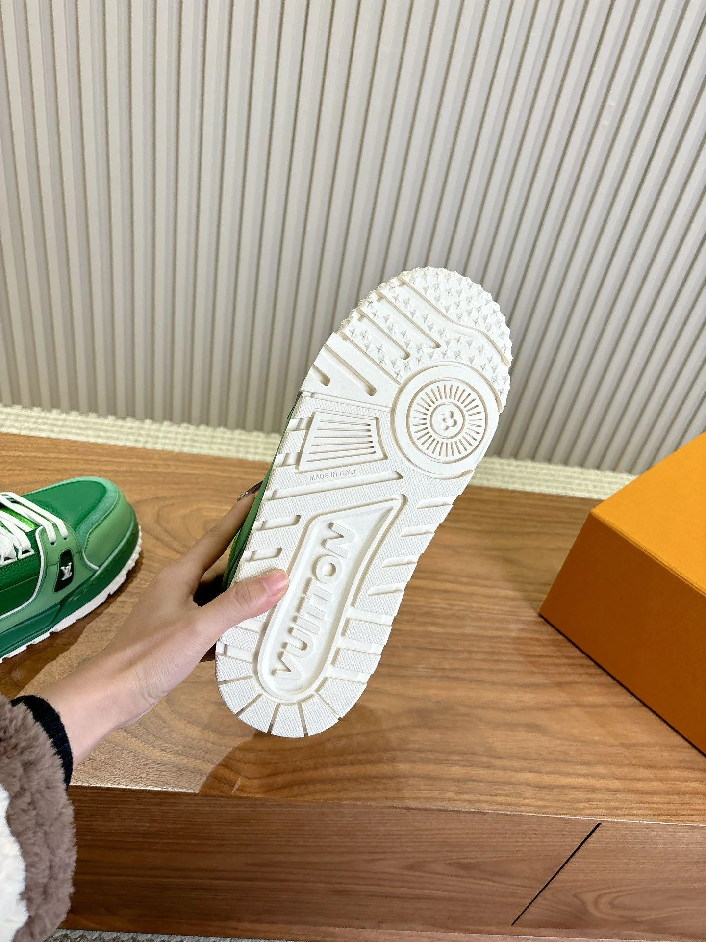 ZipUp Louis Vuitton Trainer Sneaker 31395
