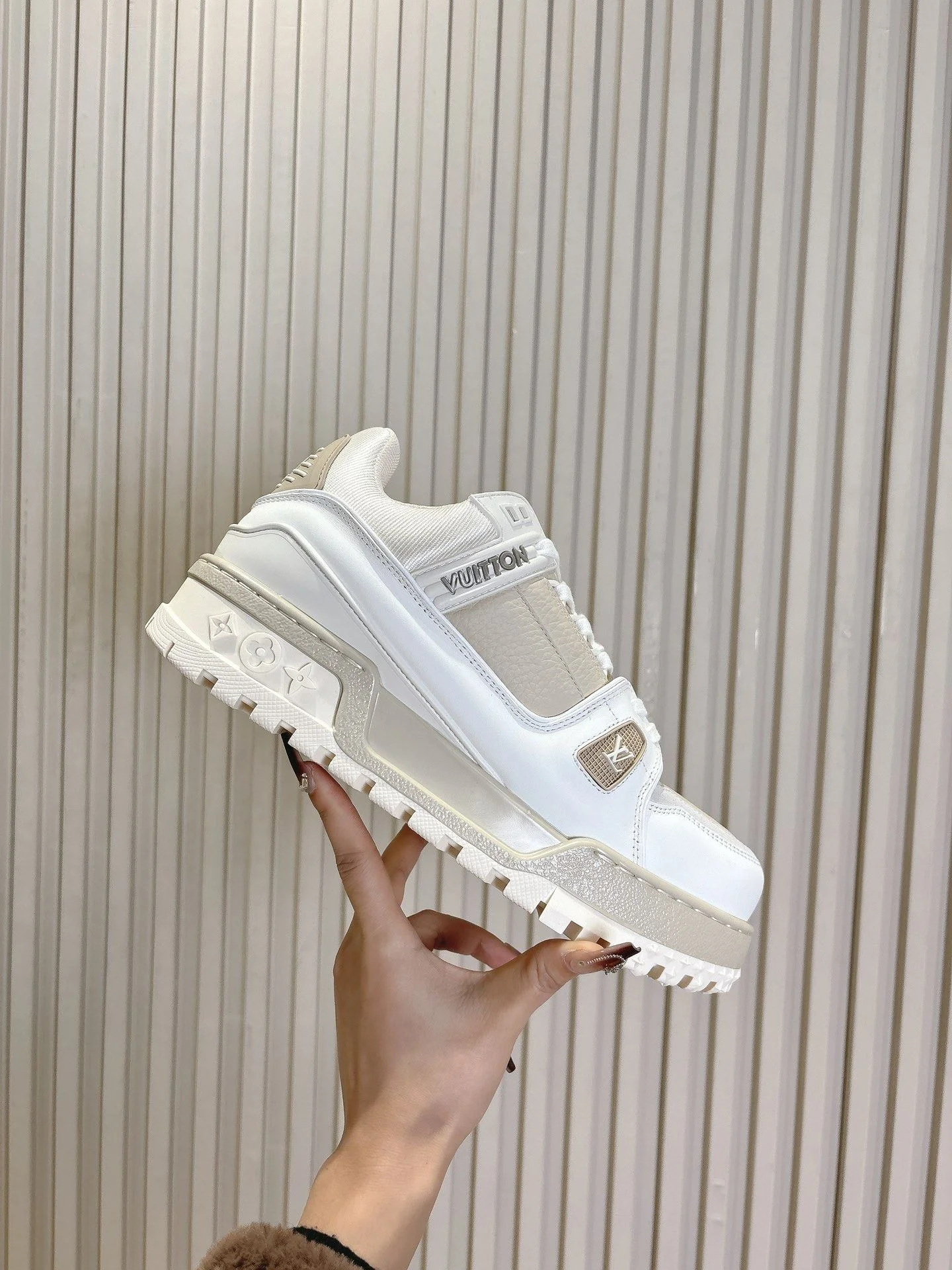 ZipUp Louis Vuitton Trainer Sneaker 31387