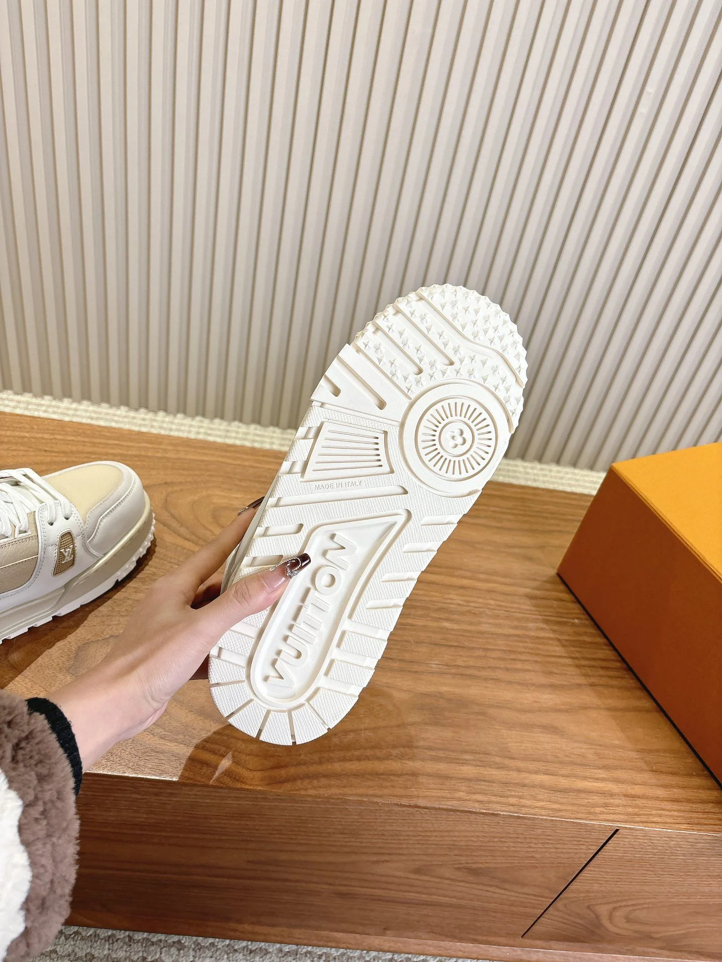 ZipUp Louis Vuitton Trainer Sneaker 31387