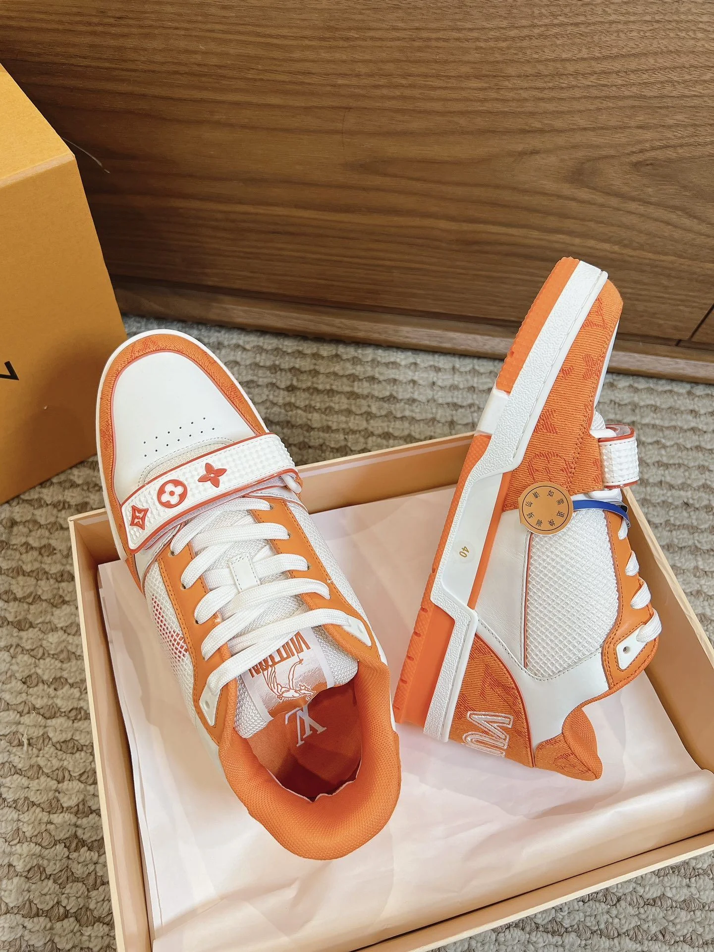 Louis Vuitton Trainer Sneaker Elegant 31375