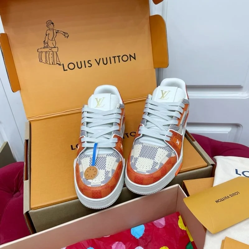 Upgraded Louis Vuitton Trainer Sneaker 32164