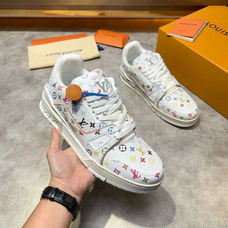 Louis Vuitton Trainer Sneaker Upgraded 32552