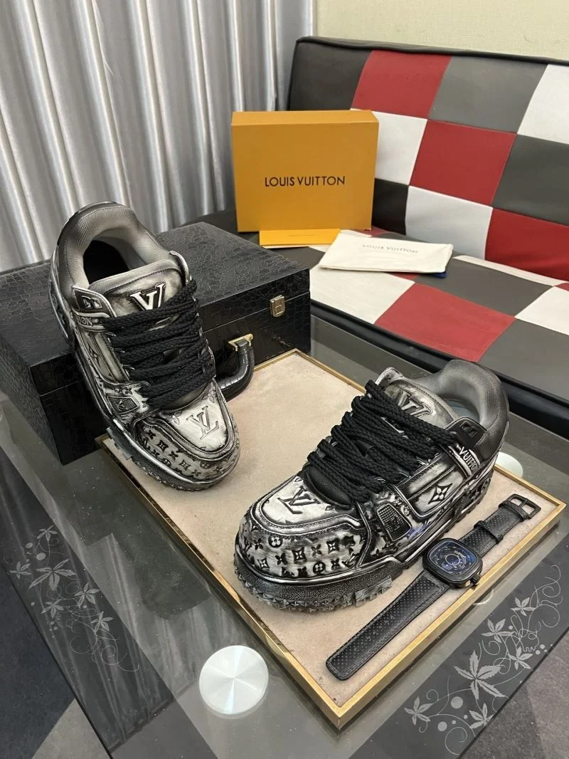 Louis Vuitton Trainer Sneaker Packable 32544