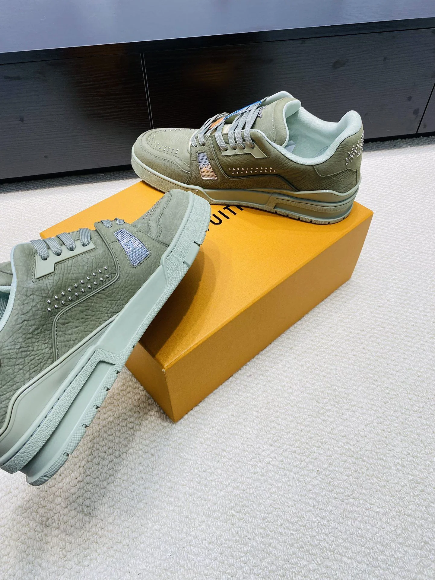 Practical Louis Vuitton Trainer Sneaker 30996
