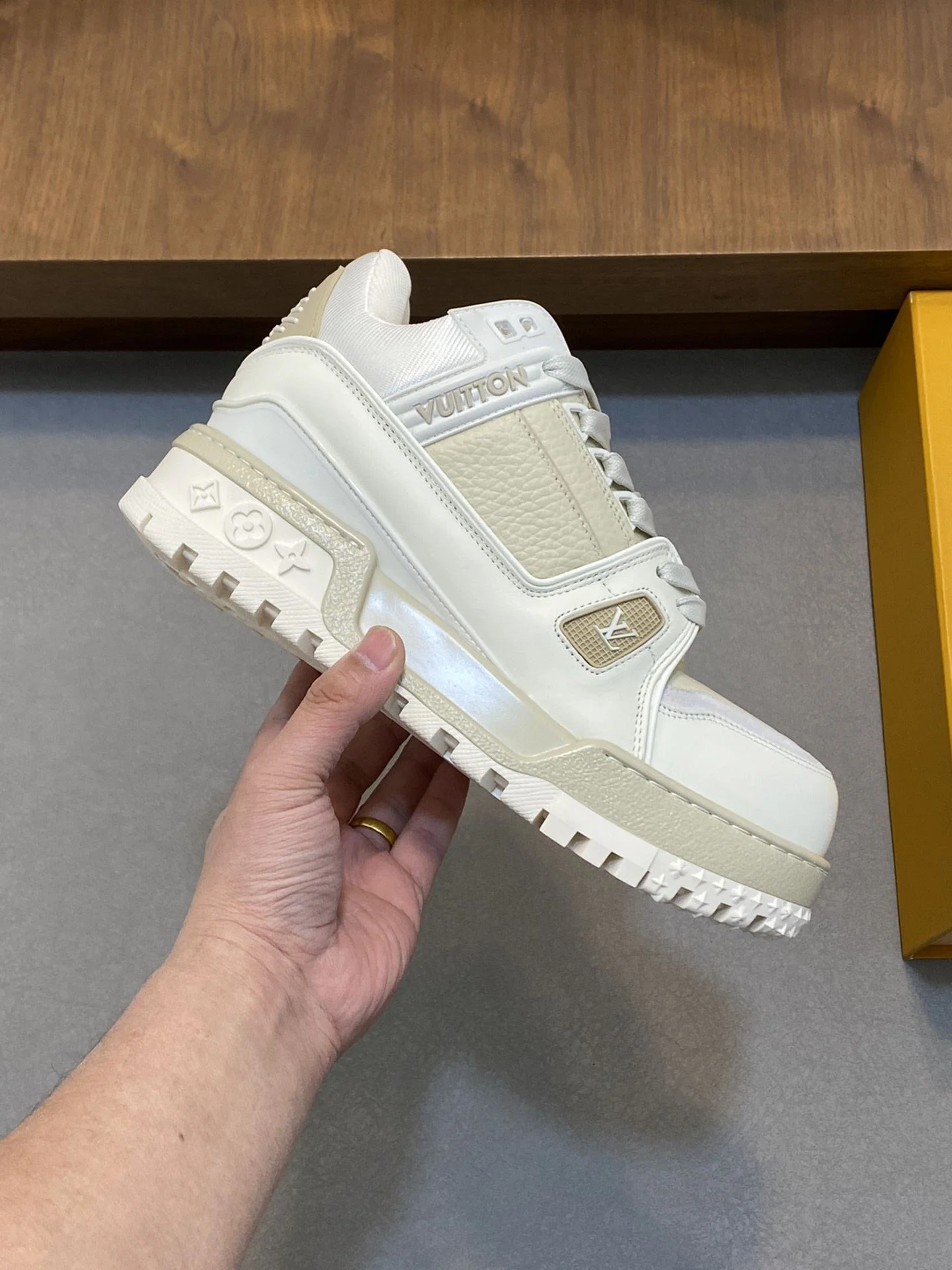 Louis Vuitton Trainer Sneaker Breathable 31010