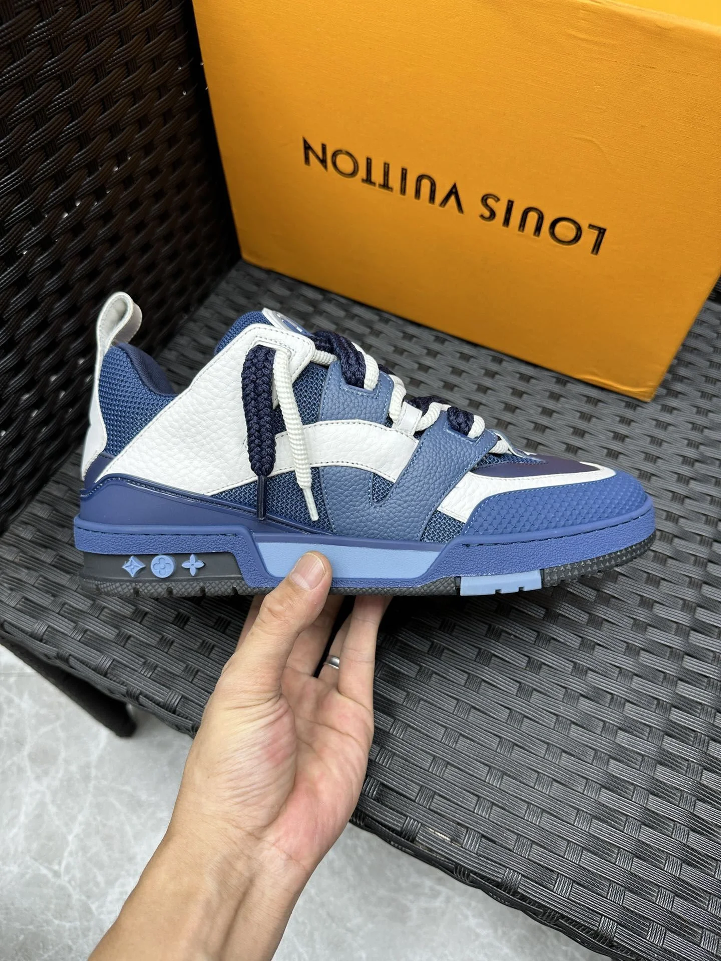 Louis Vuitton Trainer Sneaker Breathable 30956