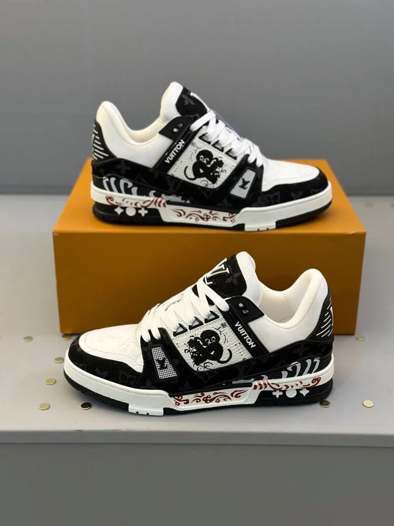 Minimalist Louis Vuitton Trainer Sneaker 30980