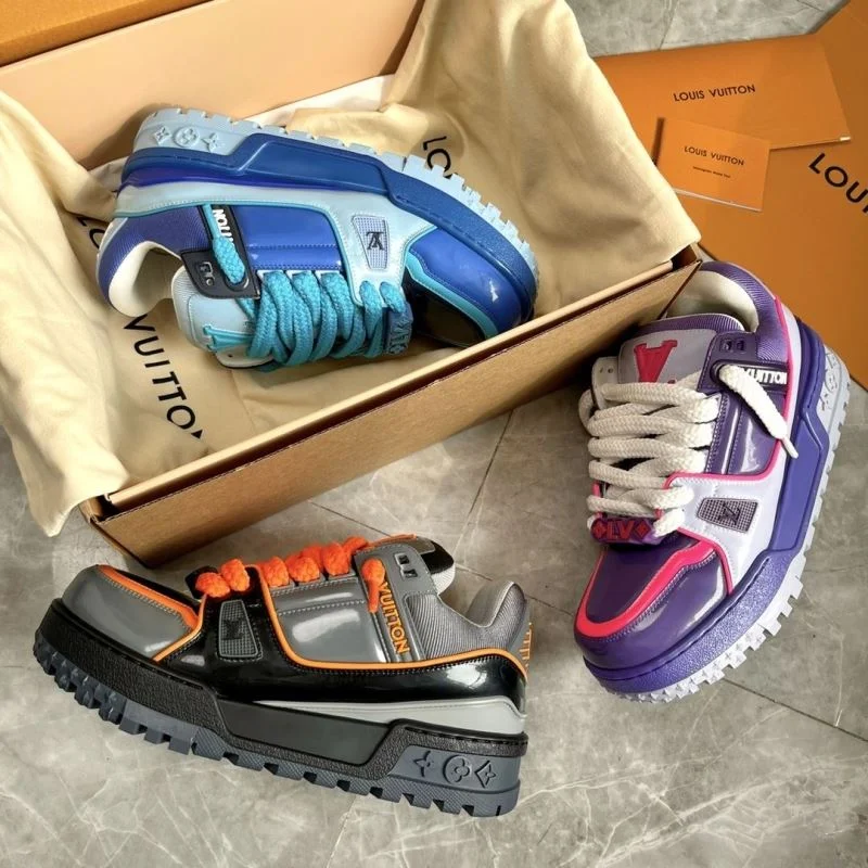 Breathable Louis Vuitton Trainer Sneaker 30913