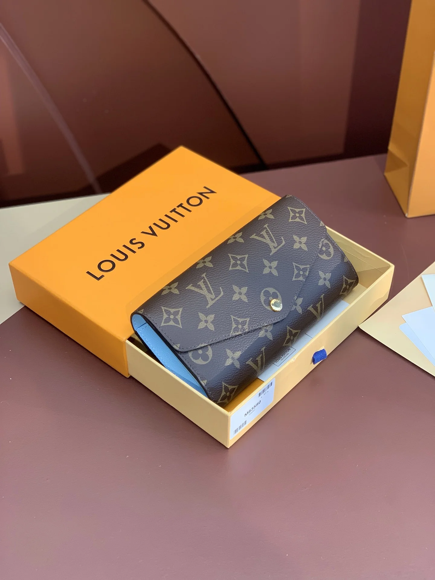 Louis Vuitton Wallets Purse Original 56168