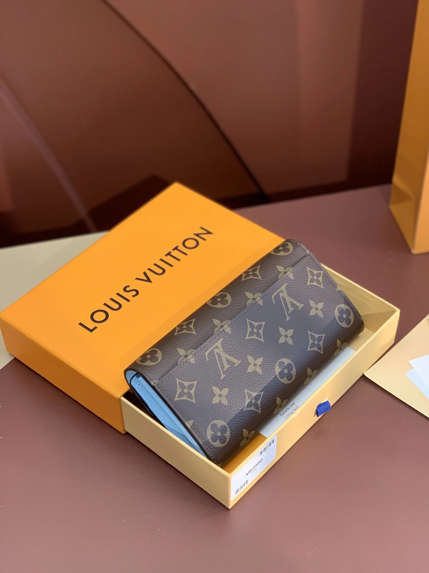 Louis Vuitton Wallets Purse Original 56168