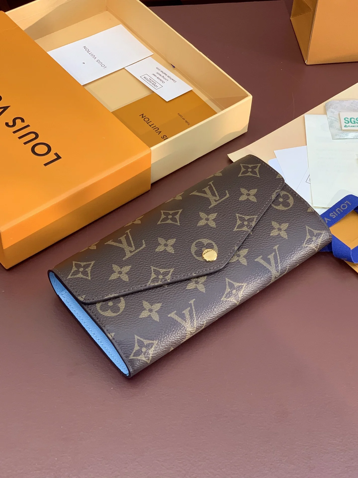 Louis Vuitton Wallets Purse Original 56168