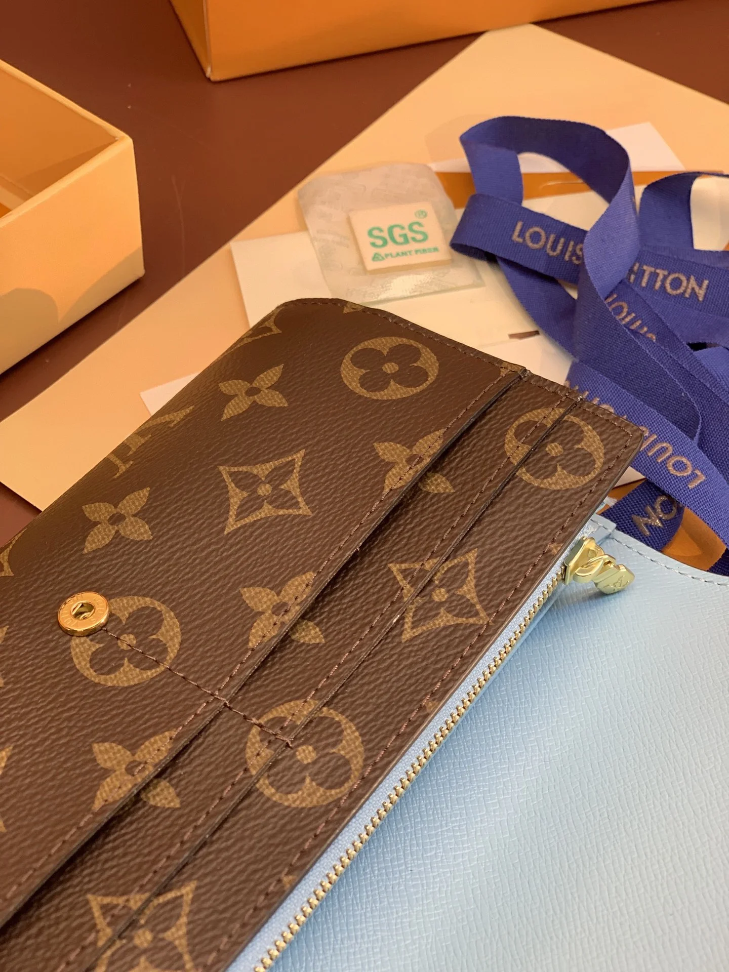 Louis Vuitton Wallets Purse Original 56168