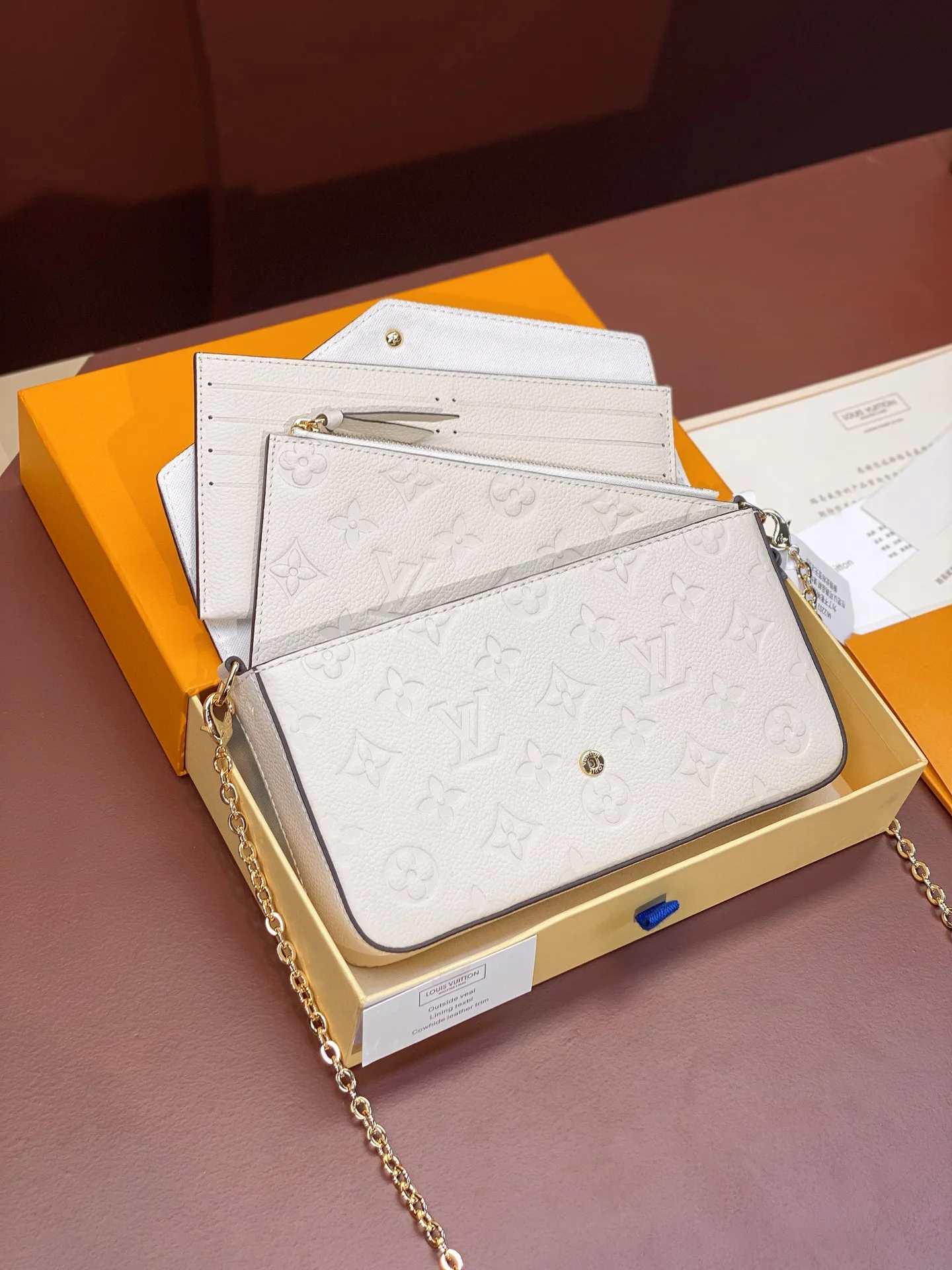 Louis Vuitton Wallets Purse Sleek 56165