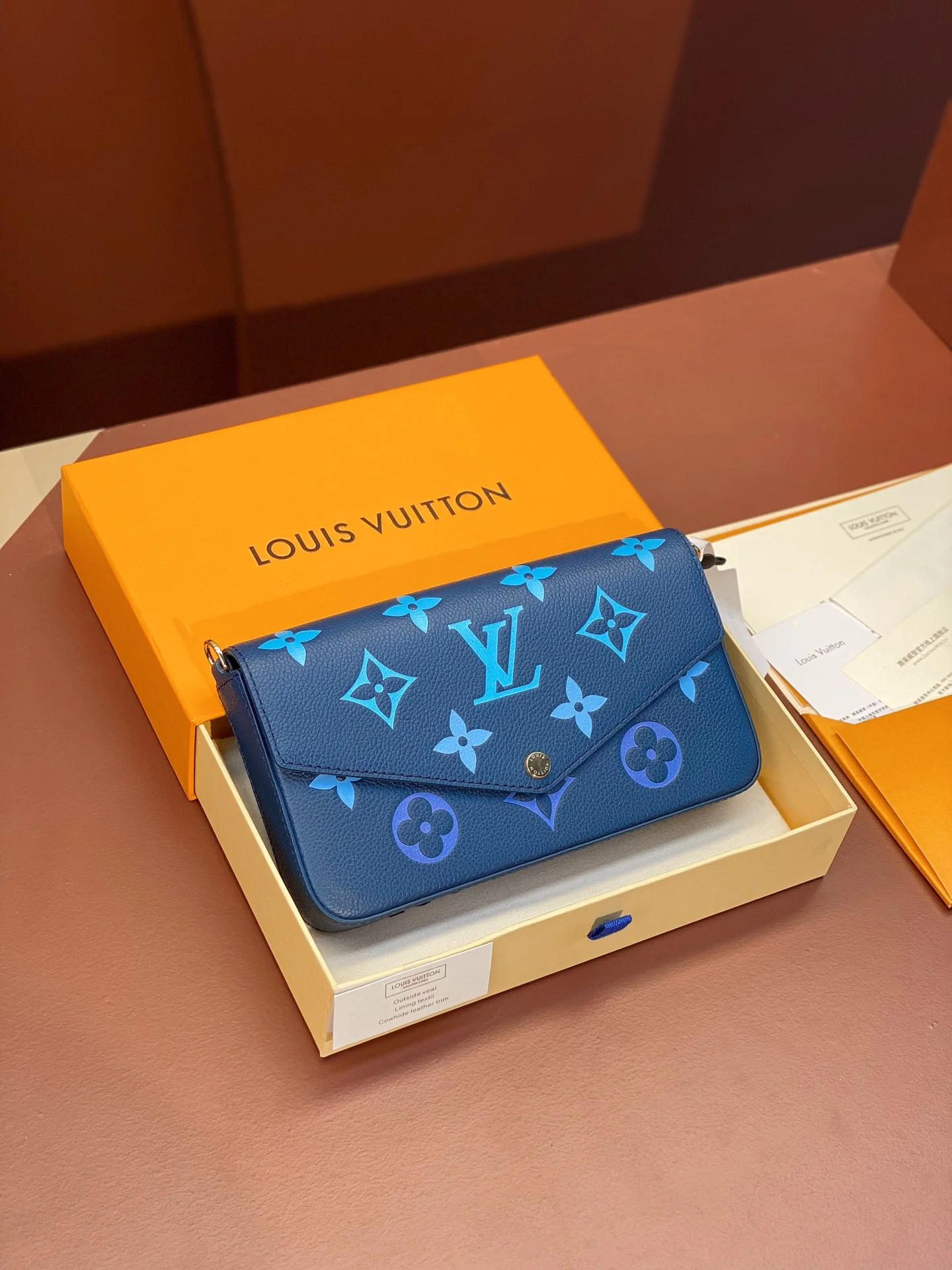 Original Louis Vuitton Wallets Purse 56164