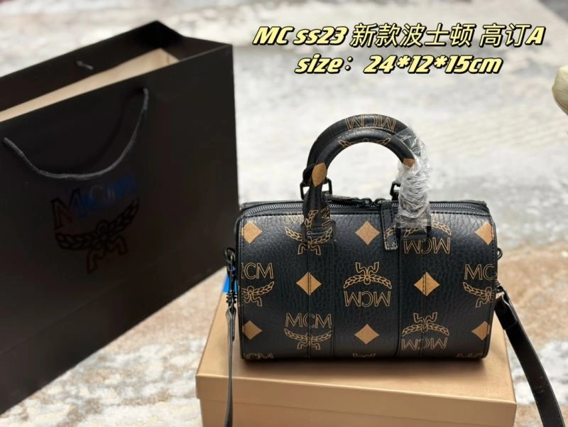 WrinkleFree MCM Boston Bags 89844