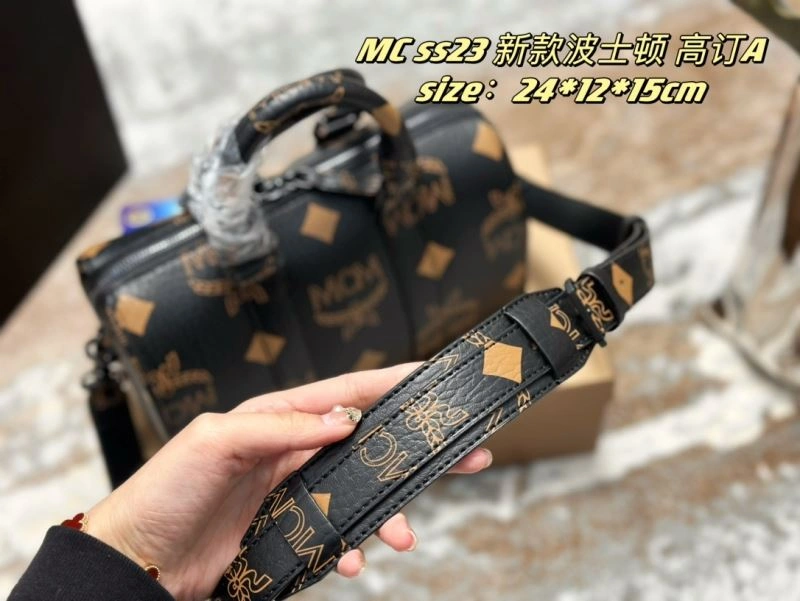 WrinkleFree MCM Boston Bags 89844