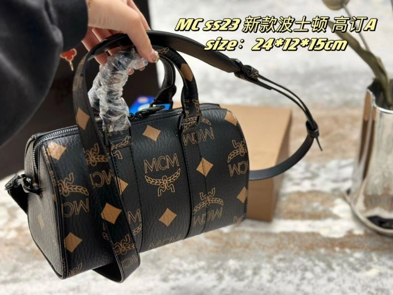 WrinkleFree MCM Boston Bags 89844