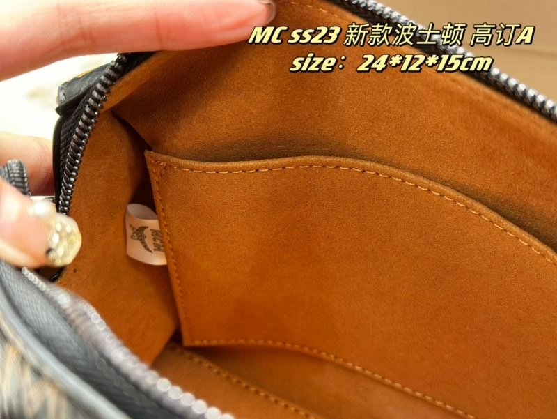 WrinkleFree MCM Boston Bags 89844