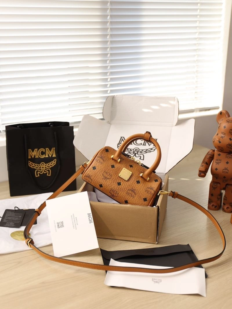 Snug MCM Boston Bags 63888