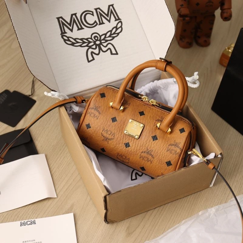 Snug MCM Boston Bags 63888