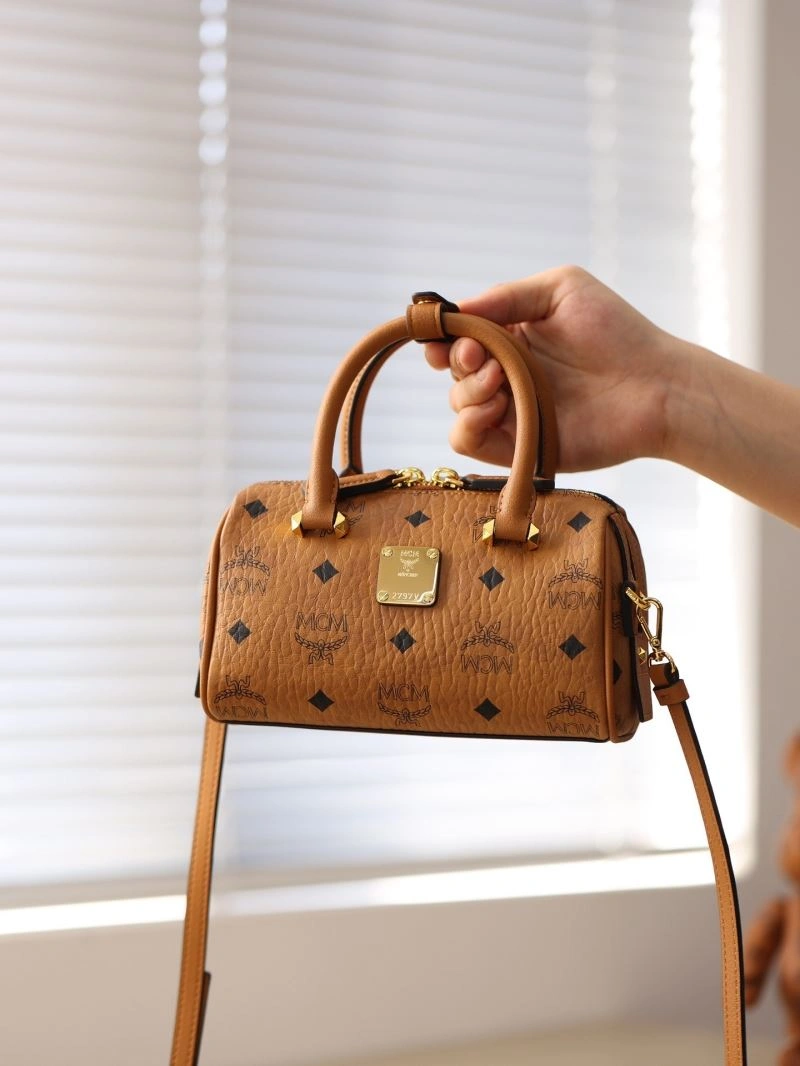 Snug MCM Boston Bags 63888