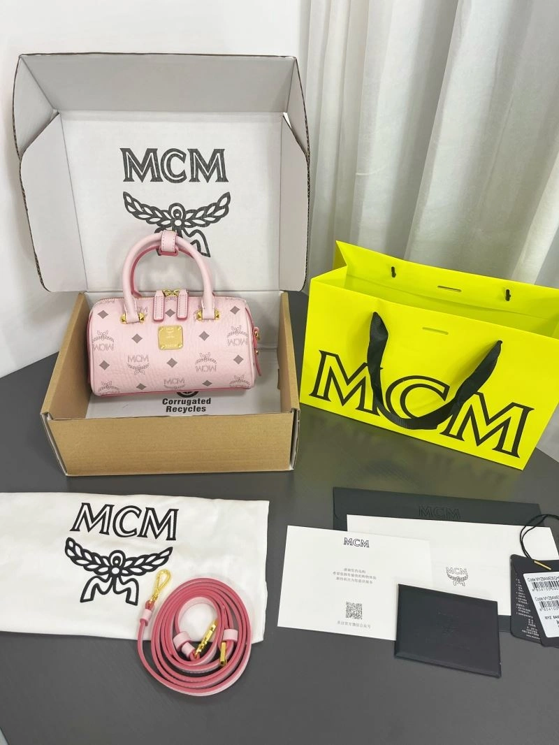 MCM Boston Bags Comfortable 63811
